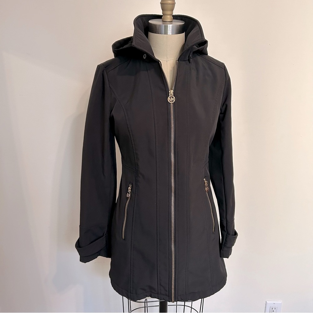 Michael Michael Kors Black Nylon Jacket, XS
